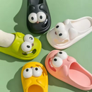 Smile Eye Slippers: Chinelo Fofo com Olhos Grandes – Leve, Macio e Confortável 💛