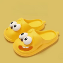 Smile Eye Slippers: Chinelo Fofo com Olhos Grandes – Leve, Macio e Confortável 💛
