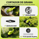 [NOVIDADE] Cortador de Grama 3 em 1 Sem Fio 21V com 2 Baterias Recarregáveis