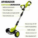 [NOVIDADE] Cortador de Grama 3 em 1 Sem Fio 21V com 2 Baterias Recarregáveis
