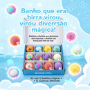 Bolinhas Mágicas de Banho com Surpresa - BubblyBuddies Kit 12 Unidades
