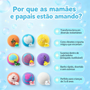 Bolinhas Mágicas de Banho com Surpresa - BubblyBuddies Kit 12 Unidades